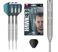 Target Darts Kevin Doets Gen 1 Steel Tip Swiss Point Darts, fléchettes 90% tungstène, 23G | Generation 1 Steel Tip Darts, Player Edition Swiss Points Dart Sets, Professional Dart Set