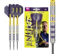 Target Darts Luke Littler Loadout Fléchettes à Pointe en Acier Swiss Point, Fléchette en Tungstène à 90%, 23G | Jeu de Fléchettes à Pointe en Acier, Édition Player Jeux Fléchettes Swiss Points