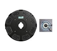 Target Darts Mod Hub - Système de Cible de fléchettes modulaire, Fixation d'accessoires de fléchettes, Cible rotative mécanique avec Prises de Courant