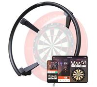 Target Darts Omni - Tableau de fléchettes électronique avec caméras de scoring et anneau lumineux LED