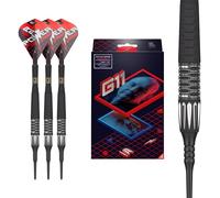 Target Darts Phil Taylor Gen 11 Power 9-Five Fléchettes Soft Tip, 95% Tungstène Raw Power G11, 20G | Fléchettes Phil Taylor Génération 11, Jeu de Fléchettes Player Edition avec Pointes Pixel
