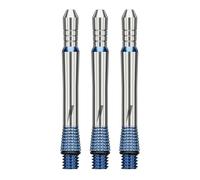 Target Darts Phil Taylor Gx2 Raw Power Tige de Fléchette en Titane, Court/Intermédiaire/Moyen | Tiges en Aluminium Édition Joueur, Filetage 2BA, Accessoires de Fléchettes Professionnels