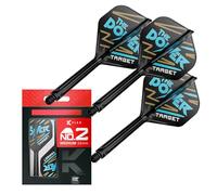 Target Darts Phil Taylor K Flex Système de Volants et D'arbres, No.2 | Pack de 3 Fléchettes Kflex All in One, Édition Player Accessoires de Fléchettes | Tige Fléchettes - Moyen (33mm)