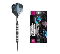 Target Darts Phil Taylor Power Series Lot de fléchettes avec Pointe en Acier tungstène Unisexe, Noir, 21 g