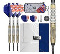 Target Darts Raymond Van Barneveld Chrono Soft Tip Darts, Set de fléchettes en tungstène à 95%, 20G - Comprend Le Portefeuille de fléchettes Takoma et Les Accessoires de fléchettes Professionnels