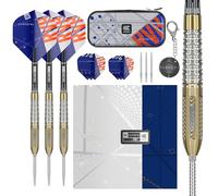 Target Darts Raymond Van Barneveld Chrono Steel Tip Swiss Point Darts, 95% Tungsten Dart Set, 21G/23G/25G | Inclut Dart Storage Case Takoma Wallet, Extra Dart Flights, Swiss Dart Points & SP Tool