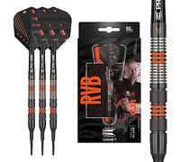 Target Darts Raymond Van Barneveld RVB 80 Black G2 18G Jeu de fléchettes 80% tungstène à Pointe Souple