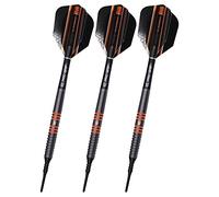 Target Darts Raymond Van Barneveld RVB 80 Jeu de fléchettes à Pointe Souple 80% tungstène Noir, Fléchettes, 100153, Noir, 18 g