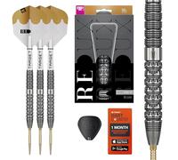 Target Darts Redux 90% Tungsten Swiss Point Jeu de Fléchettes en Acier (Baril 01), 25G | Flights Pro Ultra N° 6 et Tiges Pro Grip, Pointes DX Gold et Outil SP inclus | Jeux de Fléchettes Professionnel