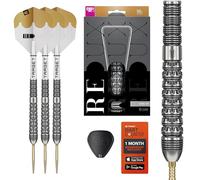 Target Darts Redux 90% Tungsten Swiss Point Jeu de Fléchettes en Acier (Barrel 01/02/03), 22G/23G/24G/25G/26G | Flights Pro Ultra N° 6 et Tiges Pro Grip, Pointes DX Gold et Outil SP Inclus