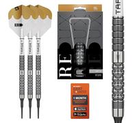 Target Darts Redux Jeu de Fléchettes à Pointe Souple (Baril 10), 18G | Fléchettes 90% Tungstène, Ailettes Pro Ultra N° 6, Tiges Pro Grip Tag, Pointes Pixel | Jeux de Fléchettes Professionnels