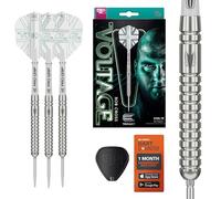 Target Darts Rob Cross Generation 1 Fléchettes à Pointe d'acier, 90% tungstène Jeu de fléchettes, 21G | Fléchettes G1 Player Edition avec Pointes suisses, tiges Pro Grip, Vols de fléchettes No.6
