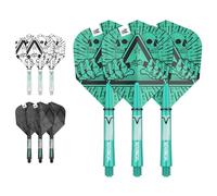 Target Darts Rob Cross Ink Design No.6 Vols en Dart & Intermédiaire (41mm) Arbres Tiges - 9 Vols et 9 Arbres au Total
