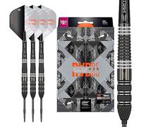 Target Darts Rvb X Echo Jeu de fléchettes Pointe en Acier 95% tungstène Unisexe, Noir/Gris, 23 g