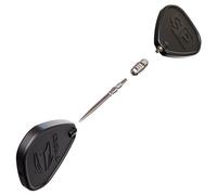 Target Darts Kit de conversion Soft Tip vers Swiss Point, pointes tungstène 2BA argent