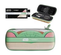 Target Darts Star Wars Grogu BOA Portefeuille | Premium Disney Fléchette Étui avec Personnage Design, Swiss Pointes Tip Rangement, Rigid Extérieur Coque et Organisé Accessoires Holder