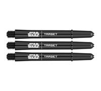 Target Darts Star Wars Pro Grip Fléchette Tiges | Lot de 3, Fléchettes Tige Multipack, Noir - Moyen (48mm) | Professionnels Disney Accessoires