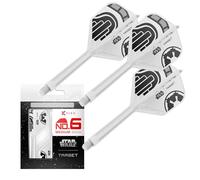 Target Darts Star Wars Storm Trooper K Flex Ailettes et Tiges de Fléchettes Intégrées | Stormtrooper Lot de 3 K-Flex, N° 6 | Accessoires Disney K-Flex, Moyen (33mm)