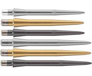 Target Darts Steel Tip Storm Point de fléchettes interchangeables Argent lisse 30 mm