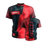 Target Darts Stephen Bunting Dart Shirt 2025, Taille : S | World Championship Mens Darts Shirt, Adulte Cool Play sans col Dart Top, Jeux de fléchettes Top Hommes, The Bullet Player Edition T Shirt