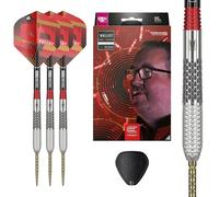 Target Darts Stephen Bunting G5 95% Tungsten Dart Set (25G),Fléchettes Swiss Point à Pointe d'acier | Fléchettes Generation 5 Player Edition avec Pointes suisses, Outil de Pointe Suisse Inclus