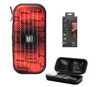 Target Darts Stephen Bunting Takoma Dart Wallet | Étui de Rangement pour fléchettes, Étui de Transport pour fléchettes, Holds 3 Fully Assembled Darts & Dart Accessories, Protective EVA Dart Holder