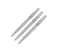 Target Darts Swiss Point Dart Points, Chrono (3 Packs de Pointes) 26MM/30MM/35MM/40MM - Or/Argent/Noir | Changer de fléchette Points, Swiss Storm Points, Accessoires de fléchettes Professionnels