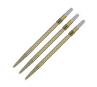 Target Darts Swiss Point DS Pointes de Fléchettes - Argenté/Noir/Or