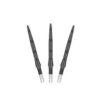TARGET Darts Swiss Point Storm Pointes de Fléchettes en Acier, Onyx (Lot de 3 Pointes) 26MM - Noir | Changer Les Pointes de Fléchettes, Les Pointes de Rechange, Les Accessoires