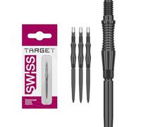 Target Darts Swiss Point Storm Pointes de Fléchettes, RST (Lot de 3 Embouts) 35MM - Noir | Changez Les Pointes de Fléchettes, Les Pointes Swiss Storm, Accessoires Professionnels pour Fléchettes