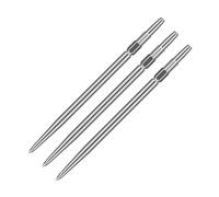 Target Darts Swiss Points, Pointes de fléchettes Lisses Swiss Point (Set de 3 Pointes) 26MM, Argent | Changer Les Pointes de fléchettes, Accessoires pour fléchettes Professionnelles