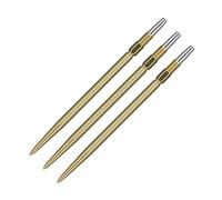 Target Darts Swiss Points, Pointes de fléchettes Nano Swiss Point (3 Paquets de Pointes) 35MM, Or - Pointes de fléchettes à Changer, Accessoires de fléchettes Professionnels