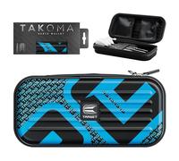 Target Darts Takoma Tag Darts Portefeuille, Taille régulière, Bleu | L'étui à fléchettes Peut contenir 3 fléchettes | Porte-fléchettes de Protection en EVA avec Poches intérieures à Double Fermeture