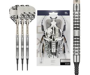 Target Darts Target Exo 10 90% Soft Tip - Fléchettes Pointe Plastique 22g