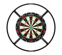 Target Darts TOR Cible Lot avec Corona Système D'éclairage | Fléchette Conseil Set avec 360 Degrés Blanc LED Anneau Lumineux | Comprend TOR Cible et LED Éclairage