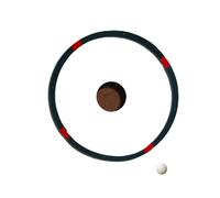 Target des cercles de pratique du golf - Anneau de cible de golf, mettant une aide à la formation | Cercles verts flexibles pour la cour arrière, intérieur, exercice extérieur, exercices de précision,