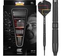 Target Gabriel Clemens Black 90% Soft Tip - Fléchettes pointe Plastique