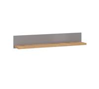 Target Home Étagère murale 130 cm - Couleur : gris aspect chêne