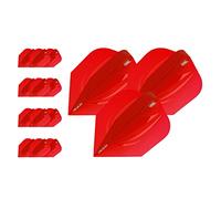 Target ID Pro Lot de 5 ailettes de fléchettes n°6 Rouge 15 au Total