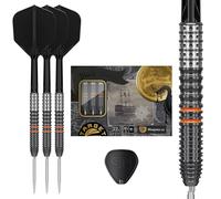 Target Japan Black Marque Lit Morpheus G2 Pointe en Acier Fléchettes avec Kflex, 22G | 90% Tungstène Fléchettes Set, K-Flex Volants et Tiges N° 6, Nano Swiss Point Conseils, Yuzuru Kushibiki Gen 2