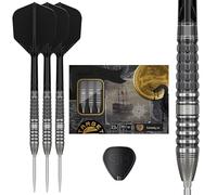 Target Japan Black Marque Lumiere G3 90% Tungstène K-Flex Swiss Point Pointe en Acier Fléchettes Set, 23G | Hasumi KFlex Fléchette Vol, Swiss Nano Points, K Flex N° 6 Volants et Tiges