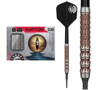 Target Japan George Nishitani Raptor G6 90% Soft Tip - Fléchettes pointe Plastique