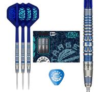 Target Japan Mizu Série Pointe en Acier Fléchettes, 23G/24G | 90% Tungstène Fléchettes, K-Flex N° 2 Volants et Arbres, Swiss Nano Points et Outil SP Inclus
