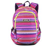 Target Large 3 Zip Allover Aurora Cartable, 41 cm, Multicolore