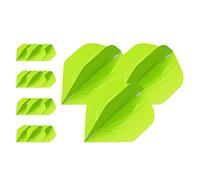 Target Lot de 5 ailettes ID Pro Ultra Green N°2 pour fléchettes - 15 au Total