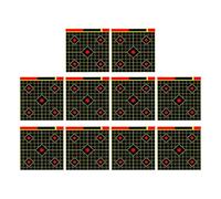 Target Paper - Outil De Formation en Conception Visuelle Carrée | De Papier D'entraînement en Plein Air Adaptable pour Hommes Femmes Garçons Filles Jeunes Adolescents Fils Fille Étudiant