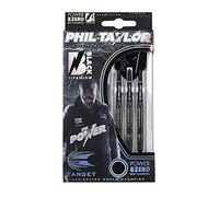 TARGET Phil Taylor Power 8Zero Fléchettes à Pointe Souple en Titane Noir 20 g