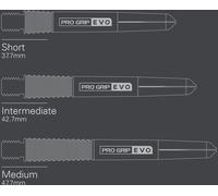Target Pro Grip EVO AL Schäfte Schwarz Medium