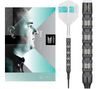 Target Darts Rob Cross 95K Soft Tip 95% tungstène Dart, 18G | Set de fléchettes Voltage Player-Edition avec Pointes pixellisées, K-Flex Flights, Ensemble de fléchettes électroniques à Pointe Souple