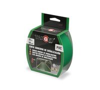 TARGET - Ruban de signalisation adhésif | Pour marquage de sols et objets, avertissement de sécurité (VERT, 33 M X 50 mm)